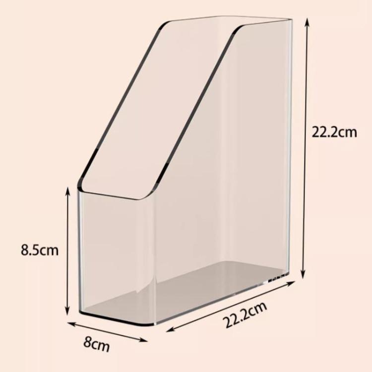 Kitchen Plastic Wrap Storage Rack Large-Capacity Organizer - Transparent