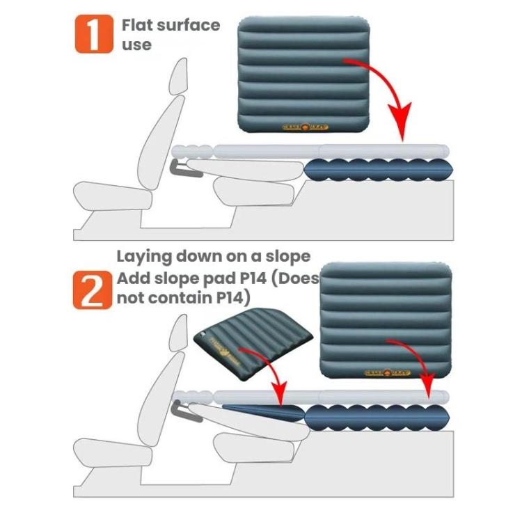 MengFangZhou Car Trunk Booster Mat Inflatable Bed - Z9