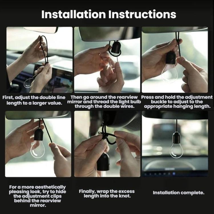 LED Light Bulbs Car Pendant LED Ambient Lights - DP01