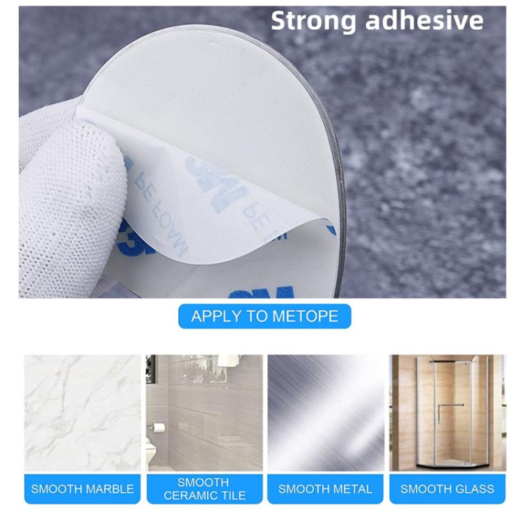 2pcs /Pack Stainless Steel Teardrop Adhesive Hook No-Drill Wall Hanger for Bathroom, Kitchen, and Wardrobe J Shape Silver