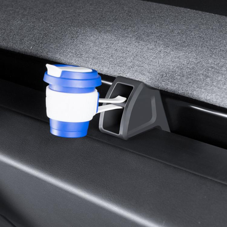 Car Vent Clip Mount Bracket For Tesla 2025+ Model Y Juniper / 2024+ Model 3 Highland - Black