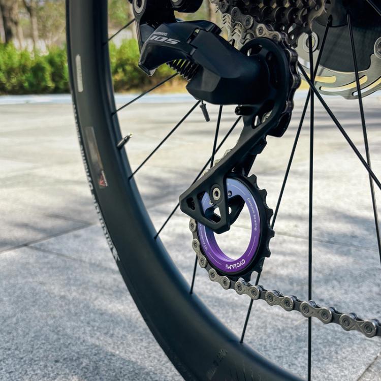 CYCLAMI CYC-18T Hollow Eccentric Rear Derailleur Pulley 18T Ceramic Bearing DIY Bike Parts