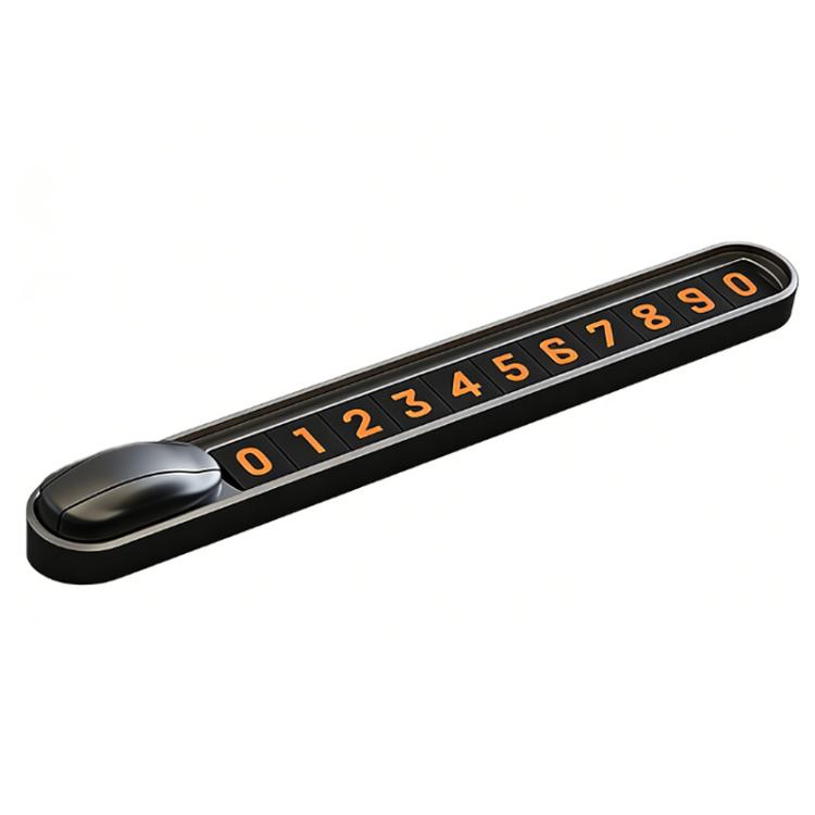 TITA Temporary Parking Number Plate For Tesla Model 3 / Y - Dark Black