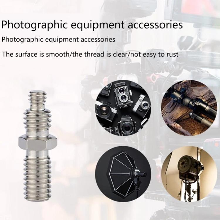10pcs E8 Cloud Platform Central Axis 1/4 To 3/8 inch Tripod Adapter Camera Screw
