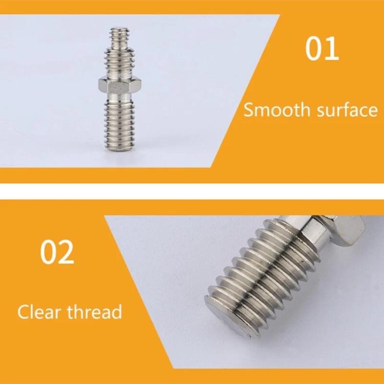 10pcs E8 Cloud Platform Central Axis 1/4 To 3/8 inch Tripod Adapter Camera Screw