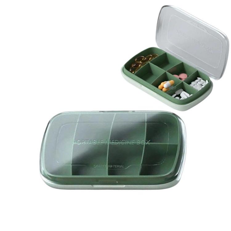 Portable Snap Seal Pill Box Large Capacity Waterproof Pill Organizer