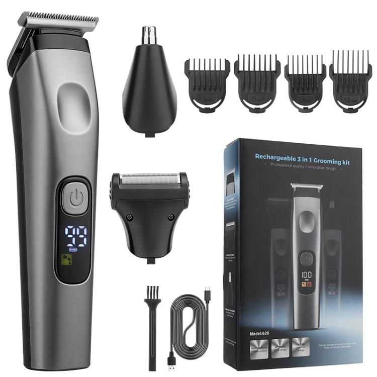 3 In 1 Multi-Function Electric Hair Clipper Home Use Trimmer Shaver Nose Hair Trimmer