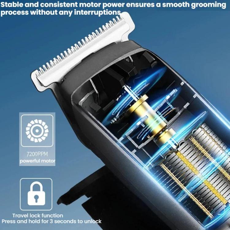 3 In 1 Multi-Function Electric Hair Clipper Home Use Trimmer Shaver Nose Hair Trimmer
