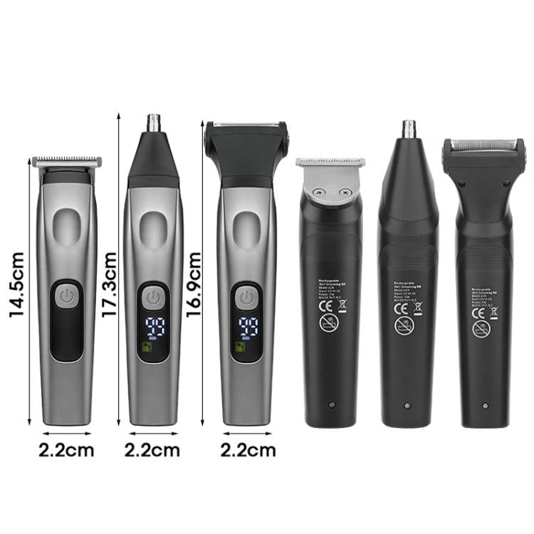 3 In 1 Multi-Function Electric Hair Clipper Home Use Trimmer Shaver Nose Hair Trimmer