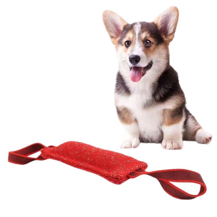 Pet Chew Toys Hemp Sticks Dog Training Supplies, Size: 26cm Teething Pillow