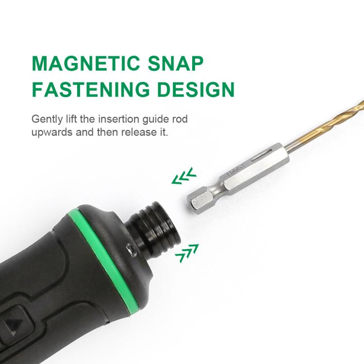 BAKU 41-In-1 Electric Screwdriver Set With USB-C Charging & Dual LED Lights For Home Repair, Electronics - BA-0001