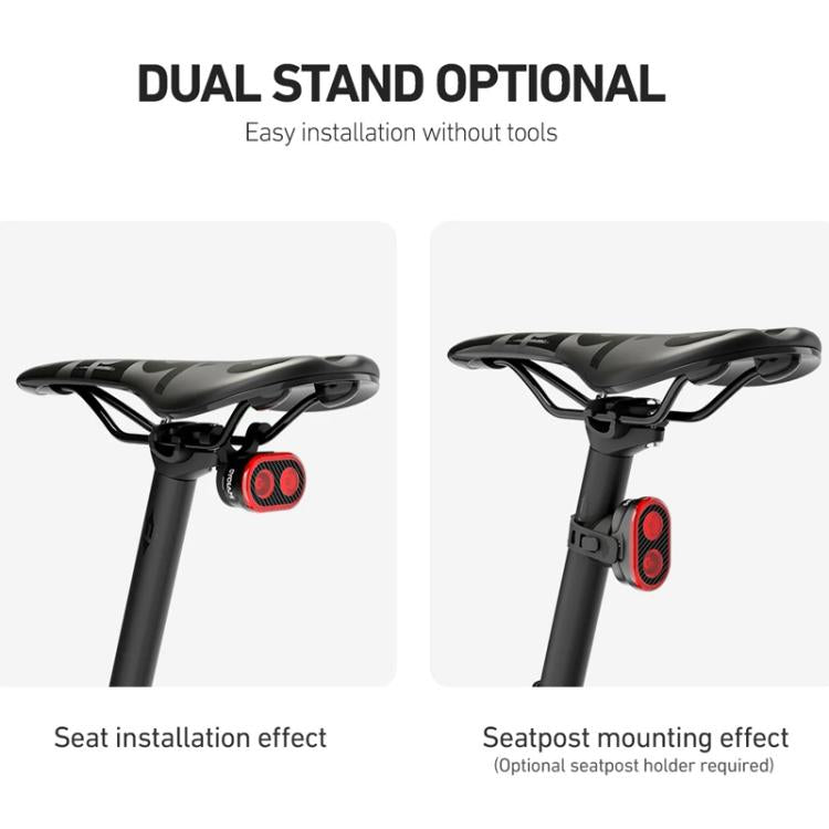 CYCLAMI CY200 Rear Lights Bicycle Light Smart Sensor Road Mountain Bike Light