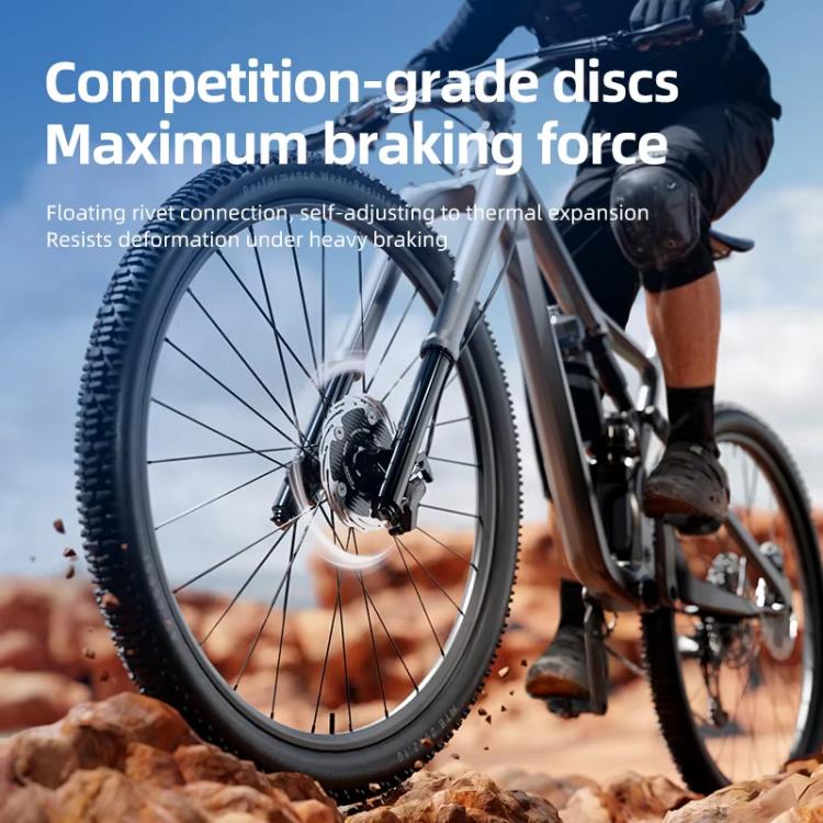 CYCLAMI CAR6 160mm Fully Enclosed Bike Six-Hole Carbon Fiber Brake Disc