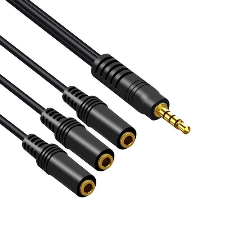 3.5mm Laptop Headphone AUX Adapter Cable, Specifications: 1 To 3