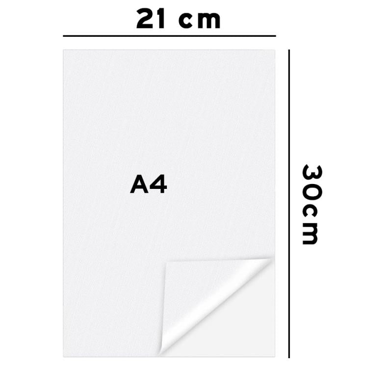 10pcs 21 x 30cm Odorless A4 Water-Soluble Adhesive Non-Woven Fabric Self-Adhesive DIY Embroidery Paper