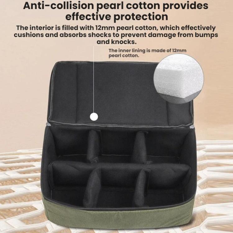 Spinning Reel Electric Winch Lure Reel Fishing Accessory Storage Bag, Color: XC90 Olive Green