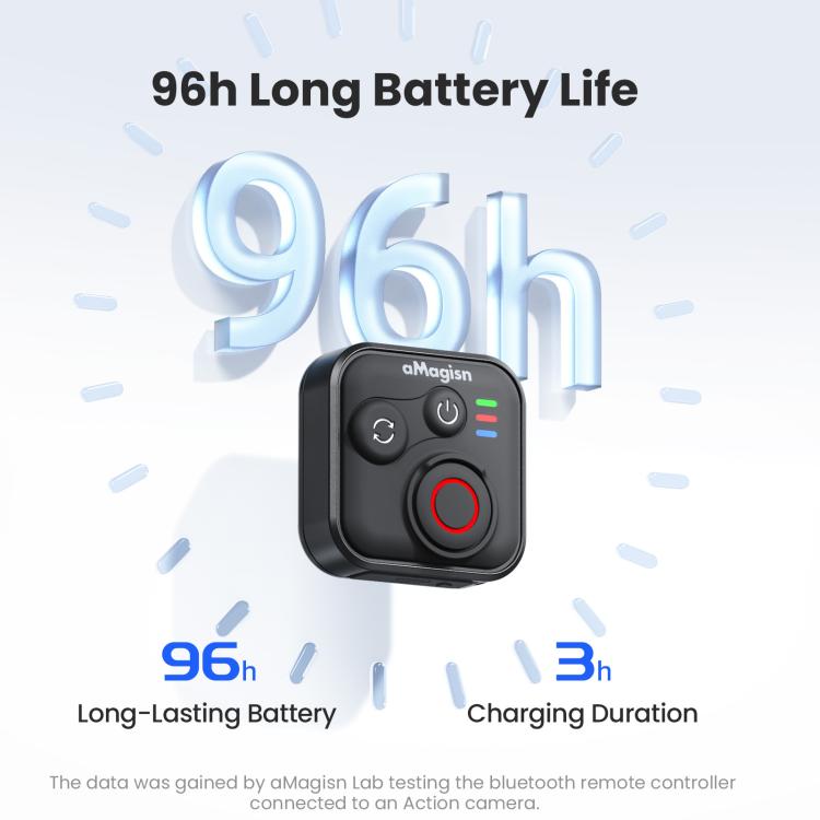 aMagisn Bluetooth Remote Controller 3.0 Universal Version For Insta360, GoPro Hero, Android/ios Smartphones, DJI OSMO 360, Action 6/5 Pro/4