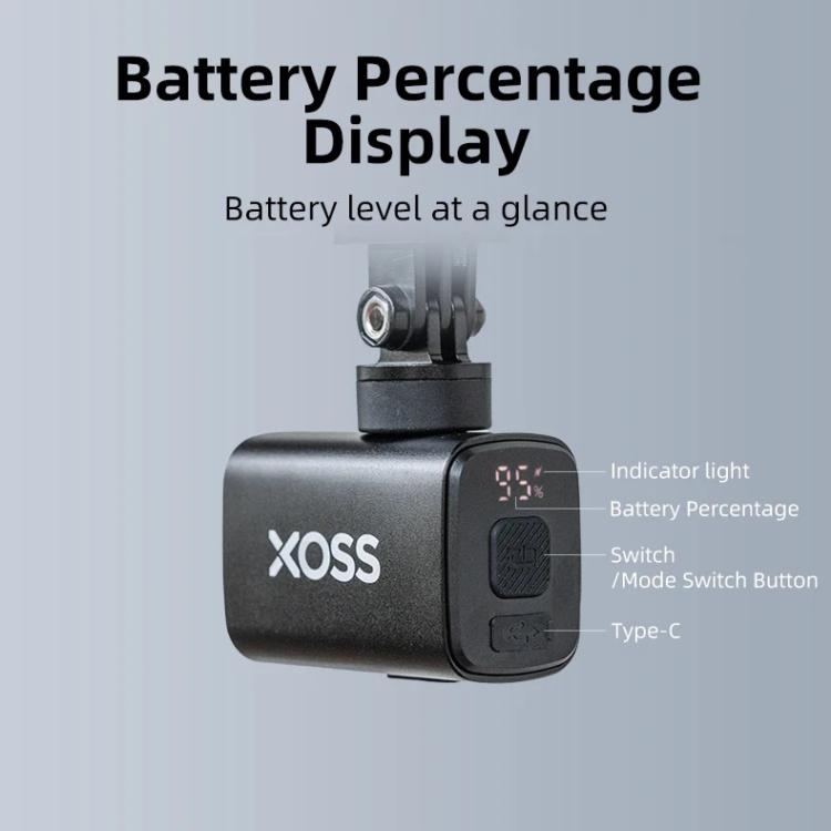 XOSS Mini Smart Bike Night Riding Light High Power Flashlight Cycling Headlight