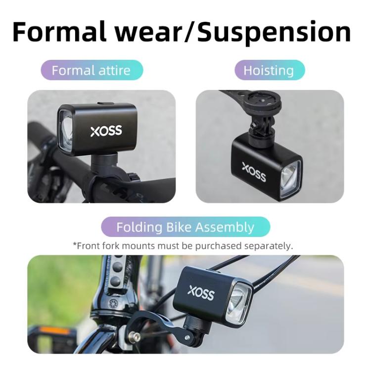 XOSS Mini Smart Bike Night Riding Light High Power Flashlight Cycling Headlight