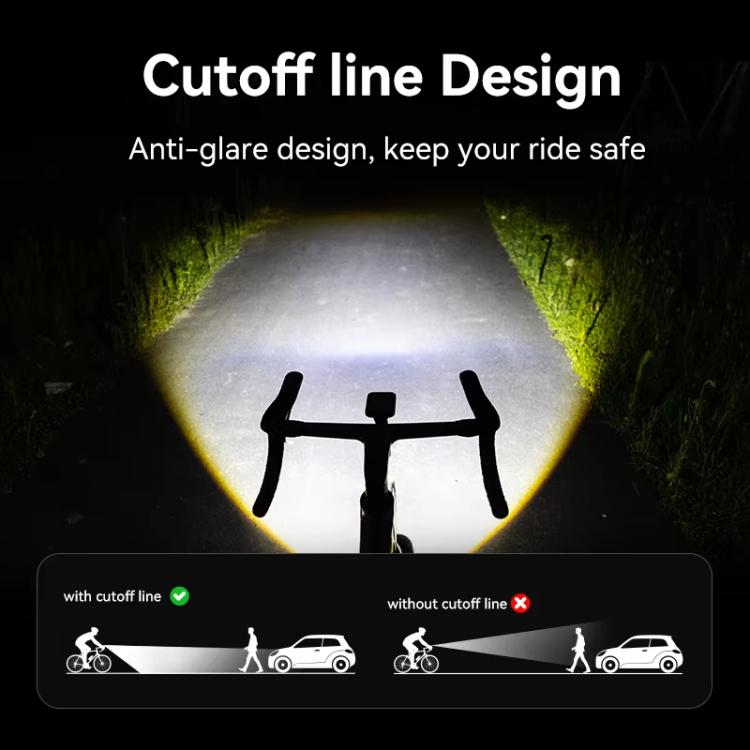 XOSS Mini Smart Bike Night Riding Light High Power Flashlight Cycling Headlight