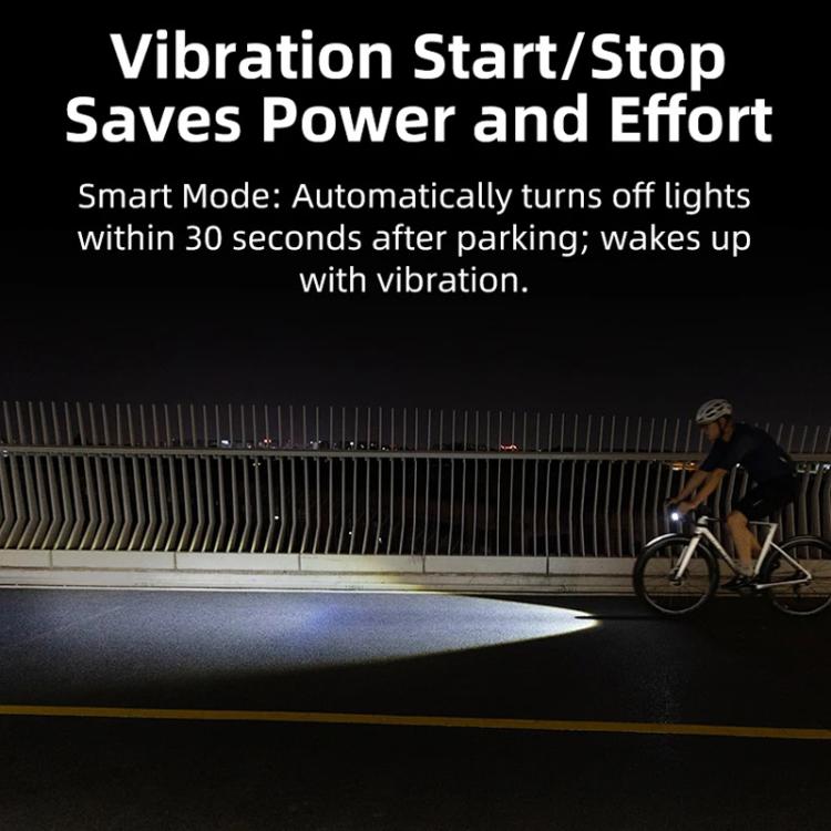 XOSS Mini Smart Bike Night Riding Light High Power Flashlight Cycling Headlight
