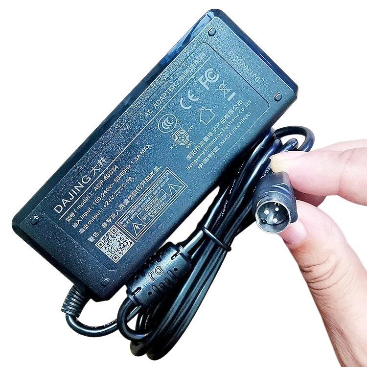 DAJING ADP-60D24 Label Printer Power Adapter 24V 2.5A, Interface: 3 Pin