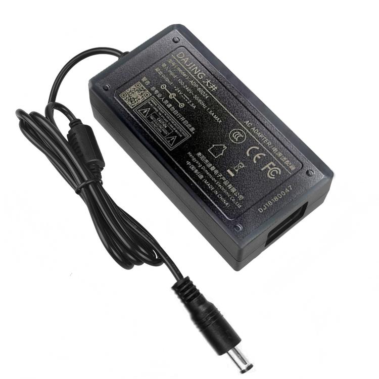 DAJING ADP-60D24 Label Printer Power Adapter 24V 2.5A, Interface: 5.5x2.5mm