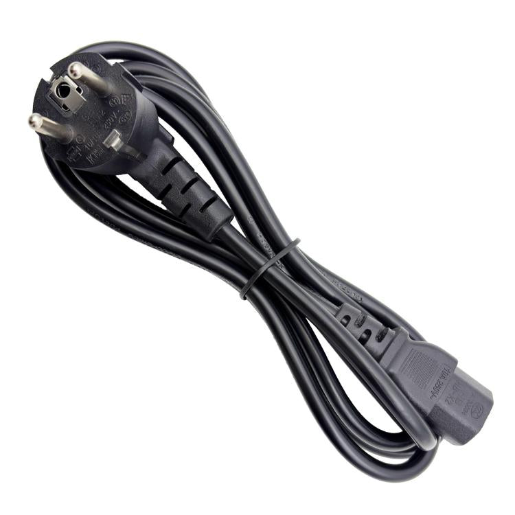 1.5m Pure Copper Power Cable 3 Pin 0.75 Square Computer Monitor Display Cable EU Plug