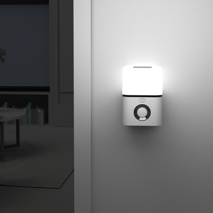 5W Rechargeable Hanging Sensor Night Light for Outdoor Camping - White