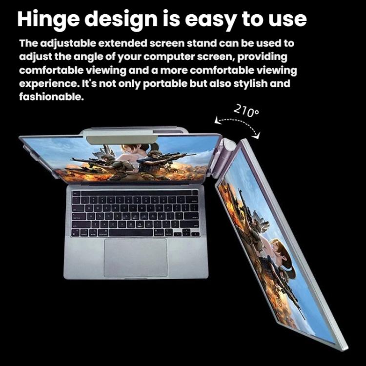 HYX-14R 14-Inch Portable Monitor USB-C & HDMI-Compatible Laptop Second Screen
