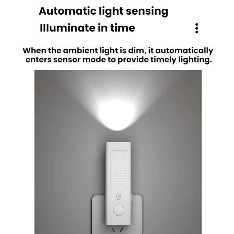 Human Body Induction Charging And Plug-In Dual-Use Night Light - US Plug