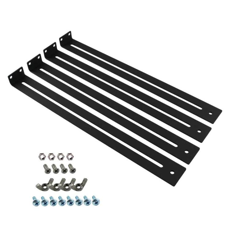 Drawer Repair Kit Furniture Reinforcement Repair Brackets For Wood / Particle Board / MDF Drawer Cabinets, Style: 2