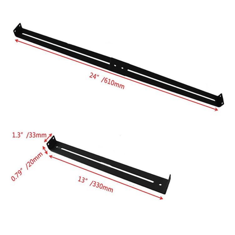 Drawer Repair Kit Furniture Reinforcement Repair Brackets For Wood / Particle Board / MDF Drawer Cabinets, Style: 1
