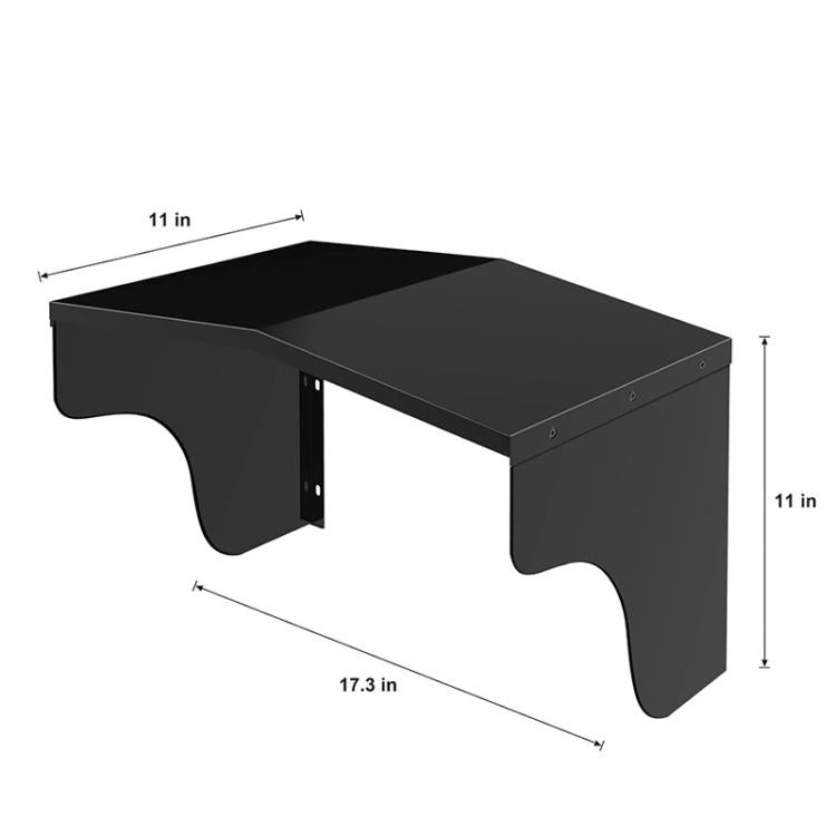 Wall-Mounted Charging Pile Rain Cover Universal Protection Kit For Charging Stations - Black