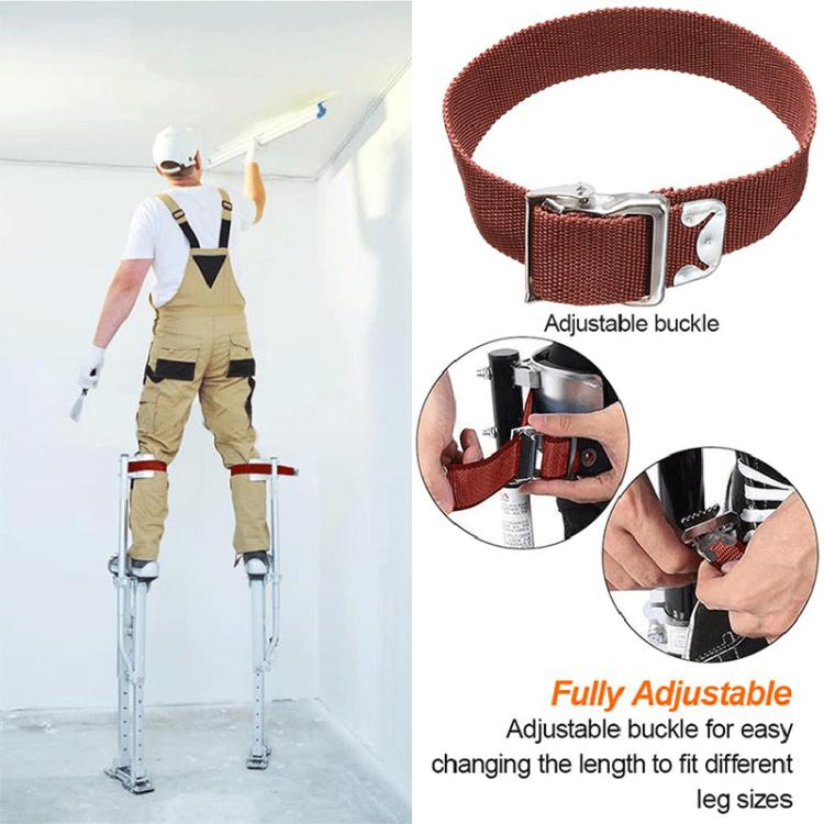 2pcs Adjustable Stilt Leg Binding Straps Replacement Straps