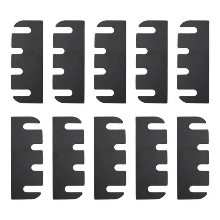 10pcs PVC Door Hinge Shim Hinge Repair Kit