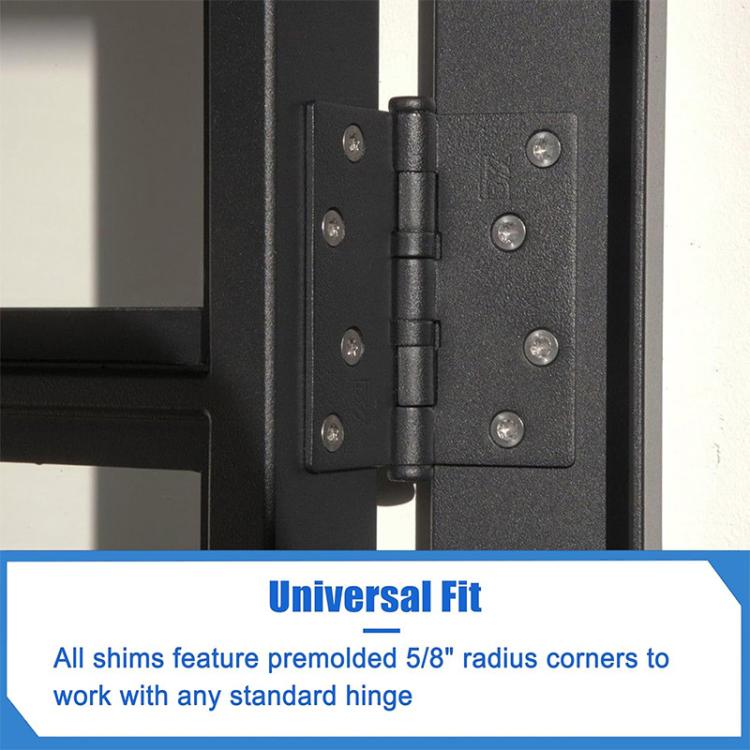 10pcs PVC Door Hinge Shim Hinge Repair Kit