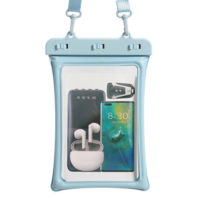 9-inch Double-Airbag Smartphone Waterproof Pouch Touchscreen Dry Bag for Beach Swimming