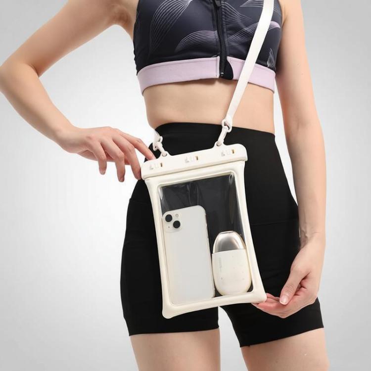 9-inch Double-Airbag Smartphone Waterproof Pouch Touchscreen Dry Bag for Beach Swimming
