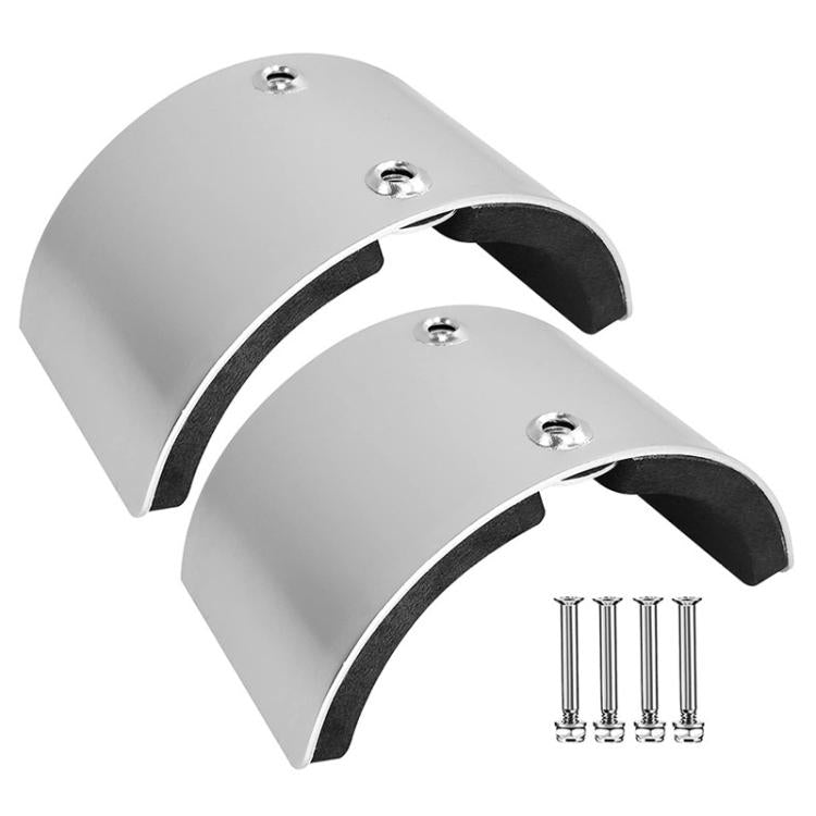 2pcs Aluminum Alloy Drywall Stilts Replacement Parts Stilt Arc Plate