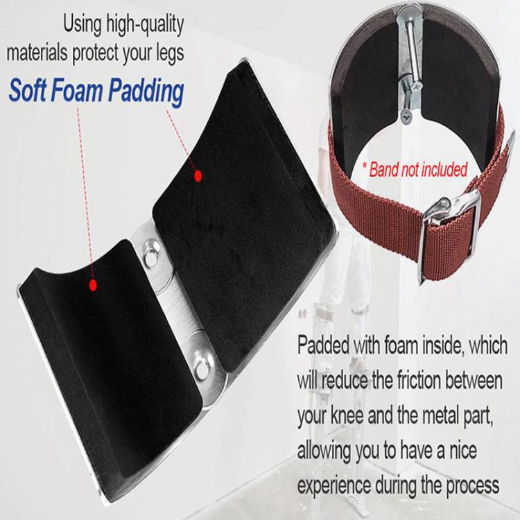 2pcs Aluminum Alloy Drywall Stilts Replacement Parts Stilt Arc Plate