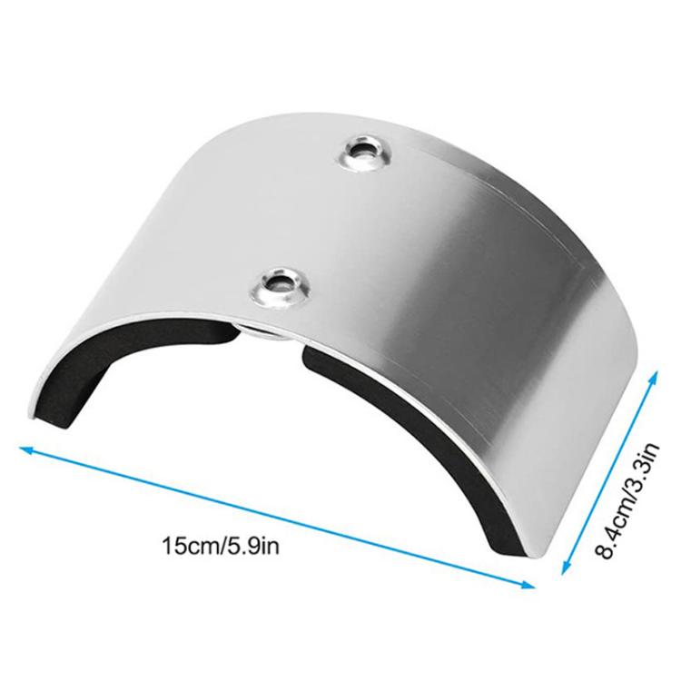 2pcs Aluminum Alloy Drywall Stilts Replacement Parts Stilt Arc Plate