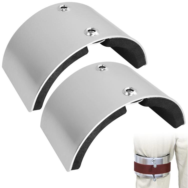 2pcs Aluminum Alloy Drywall Stilts Replacement Parts Stilt Arc Plate