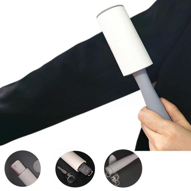 Multifunctional Pet Hair Remover Lint Roller - White Sticker