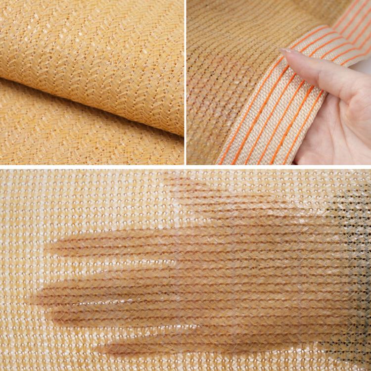 2x5m Outdoor Edged Sunshade Sail Patio Corner Reinforced Sun Protection Net