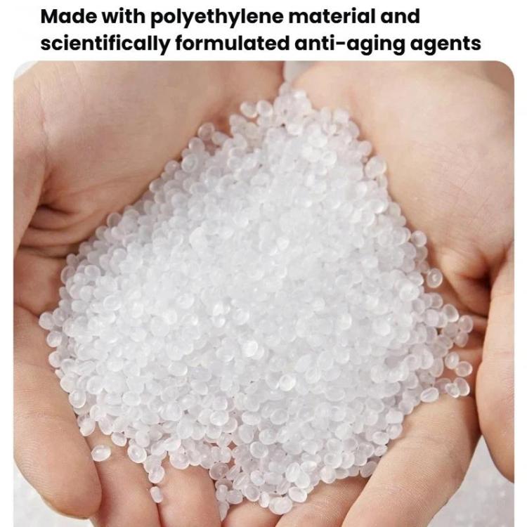 3x3m Outdoor Edged Sunshade Sail Patio Corner Reinforced Sun Protection Net