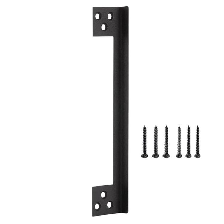 L-Shaped Stainless Steel Door Latch Protector Cover Outswing Door Lock Latch Protector, Size: 11 inch