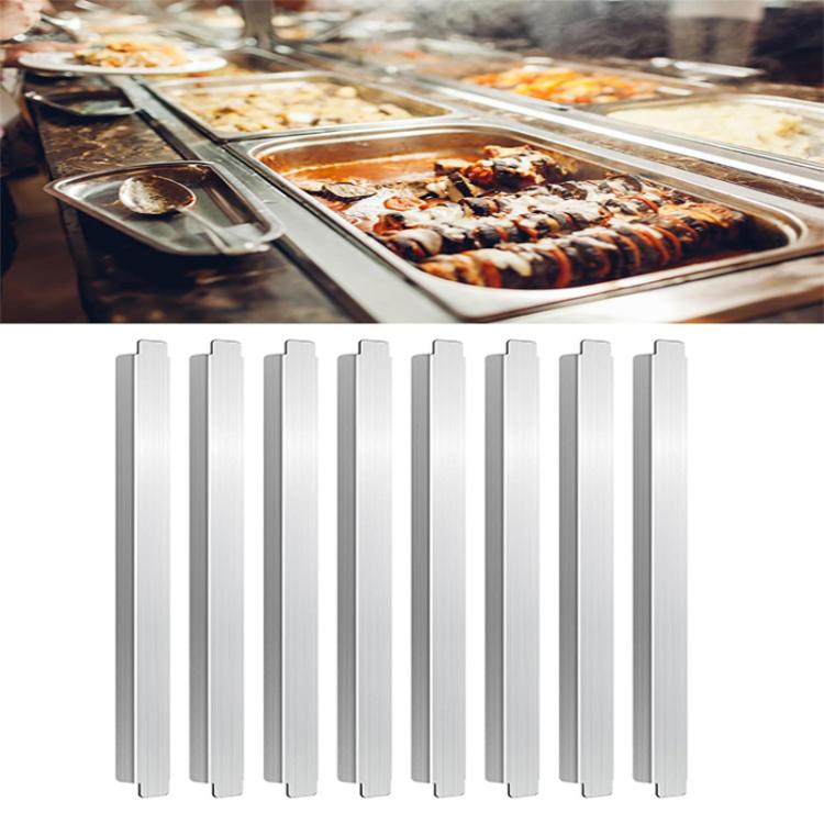 8pcs Stainless Steel Steam Table Adapter Rod Bar Table Adapter Pole