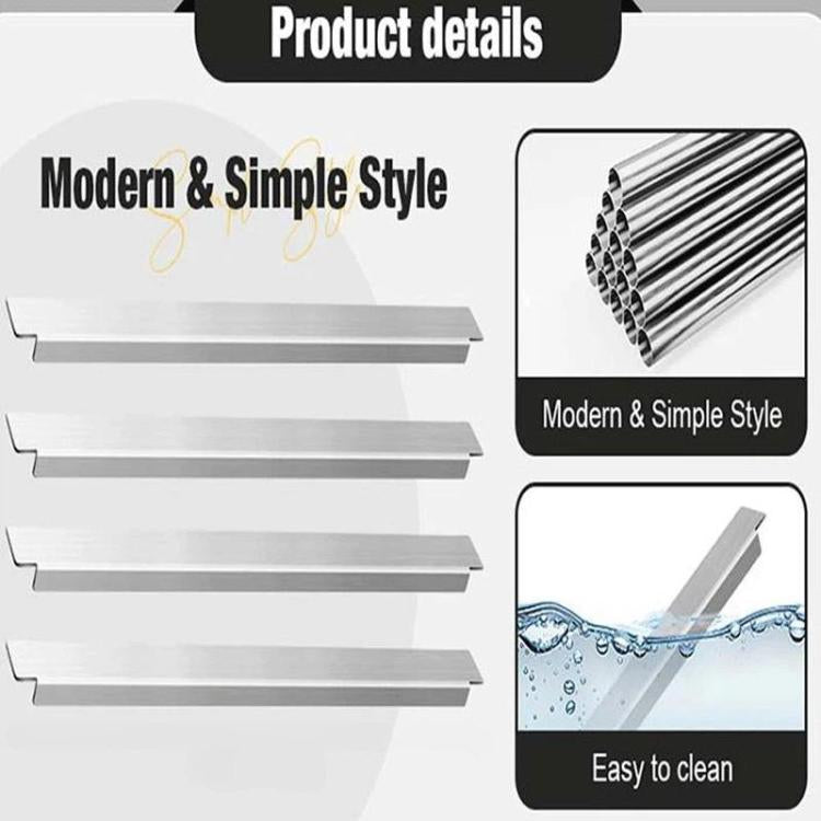8pcs Stainless Steel Steam Table Adapter Rod Bar Table Adapter Pole