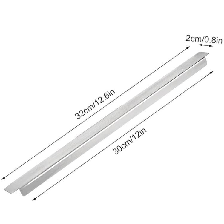 8pcs Stainless Steel Steam Table Adapter Rod Bar Table Adapter Pole